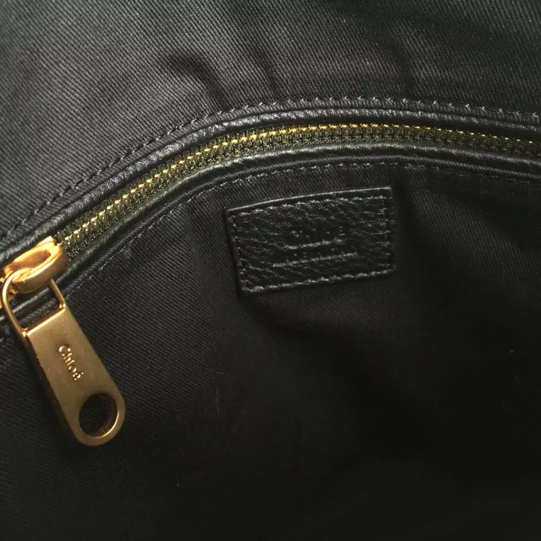 Chloé Marcie Black Double Carry Bag