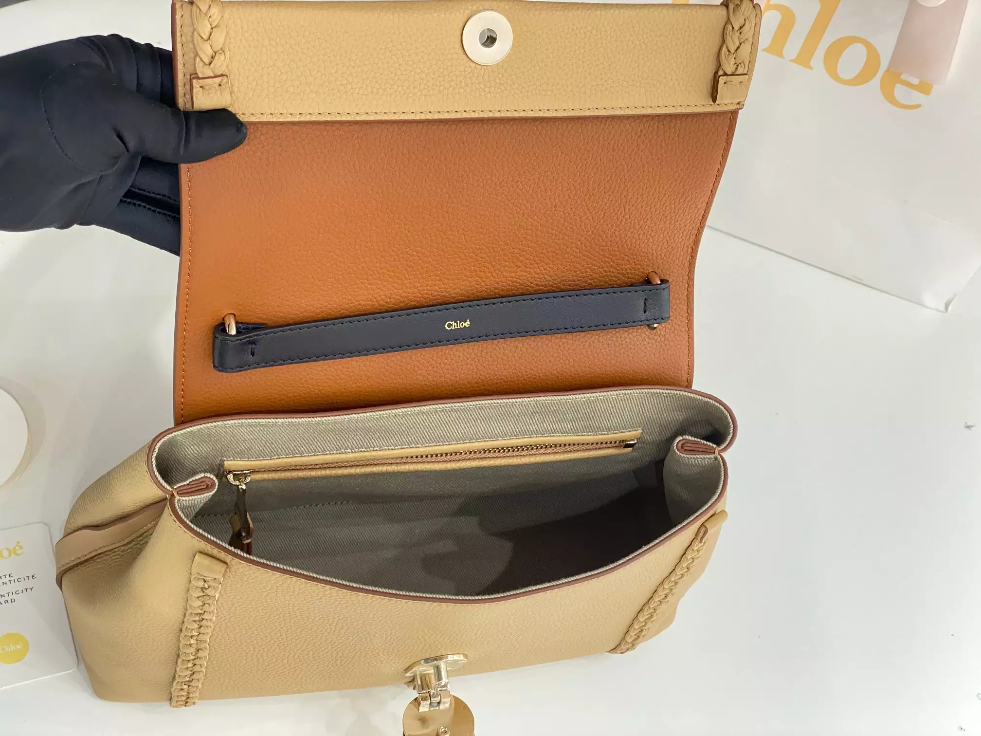 Chloé Penelope Medium Softy Yellow Leather