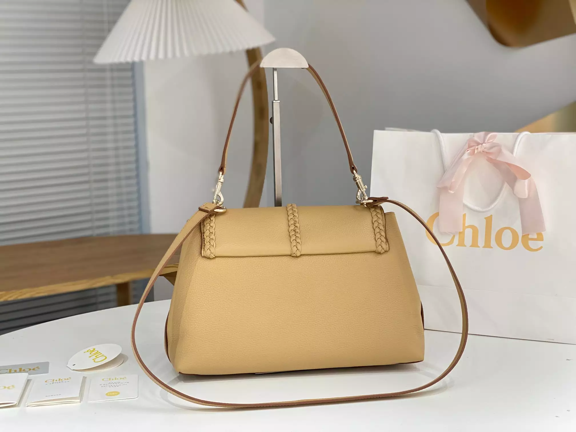 Chloé Penelope Medium Softy Yellow Leather