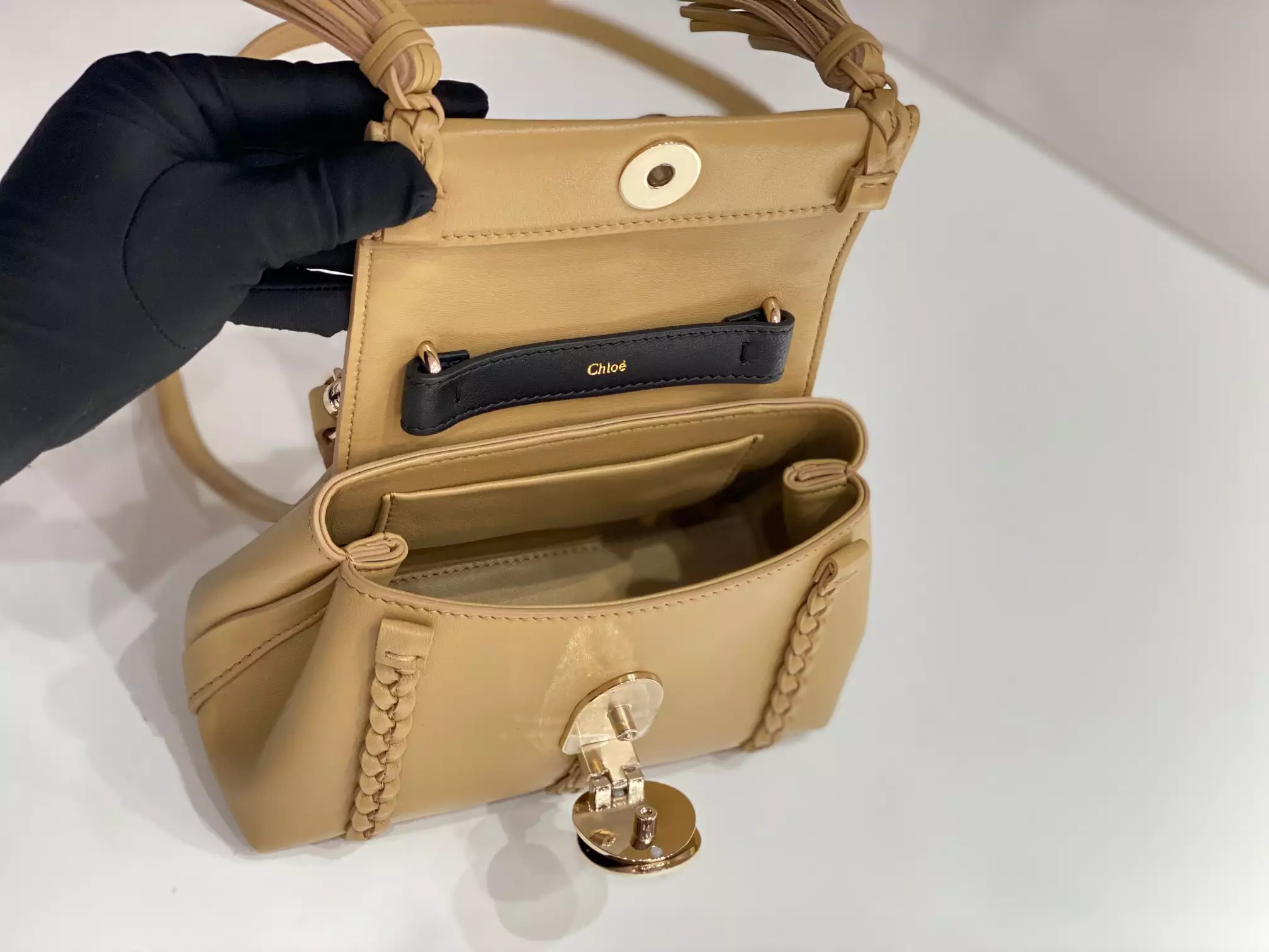 Chloé Penelope Mini Soft Softy Yellow Leather