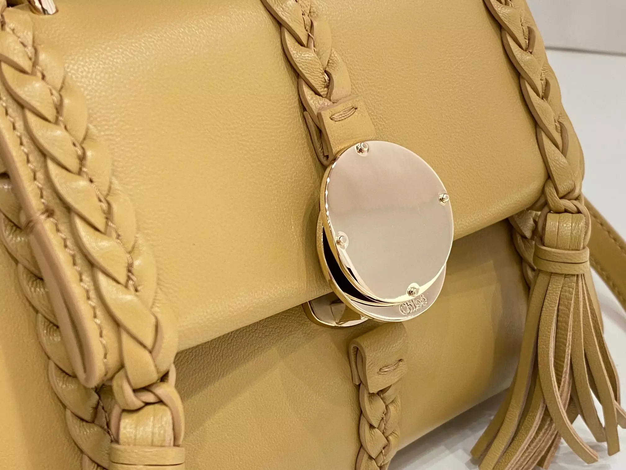 Chloé Penelope Mini Soft Softy Yellow Leather