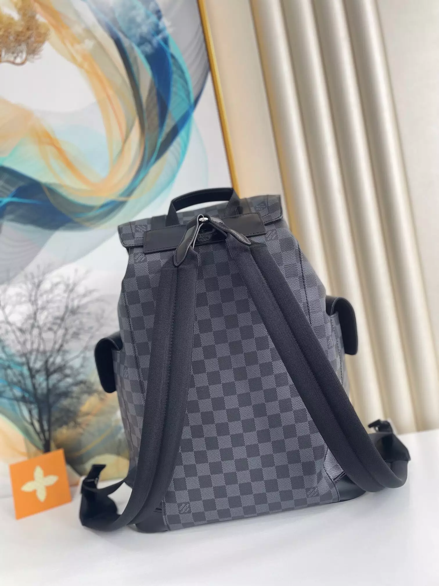 Christopher MM Damier Graphite Canvas