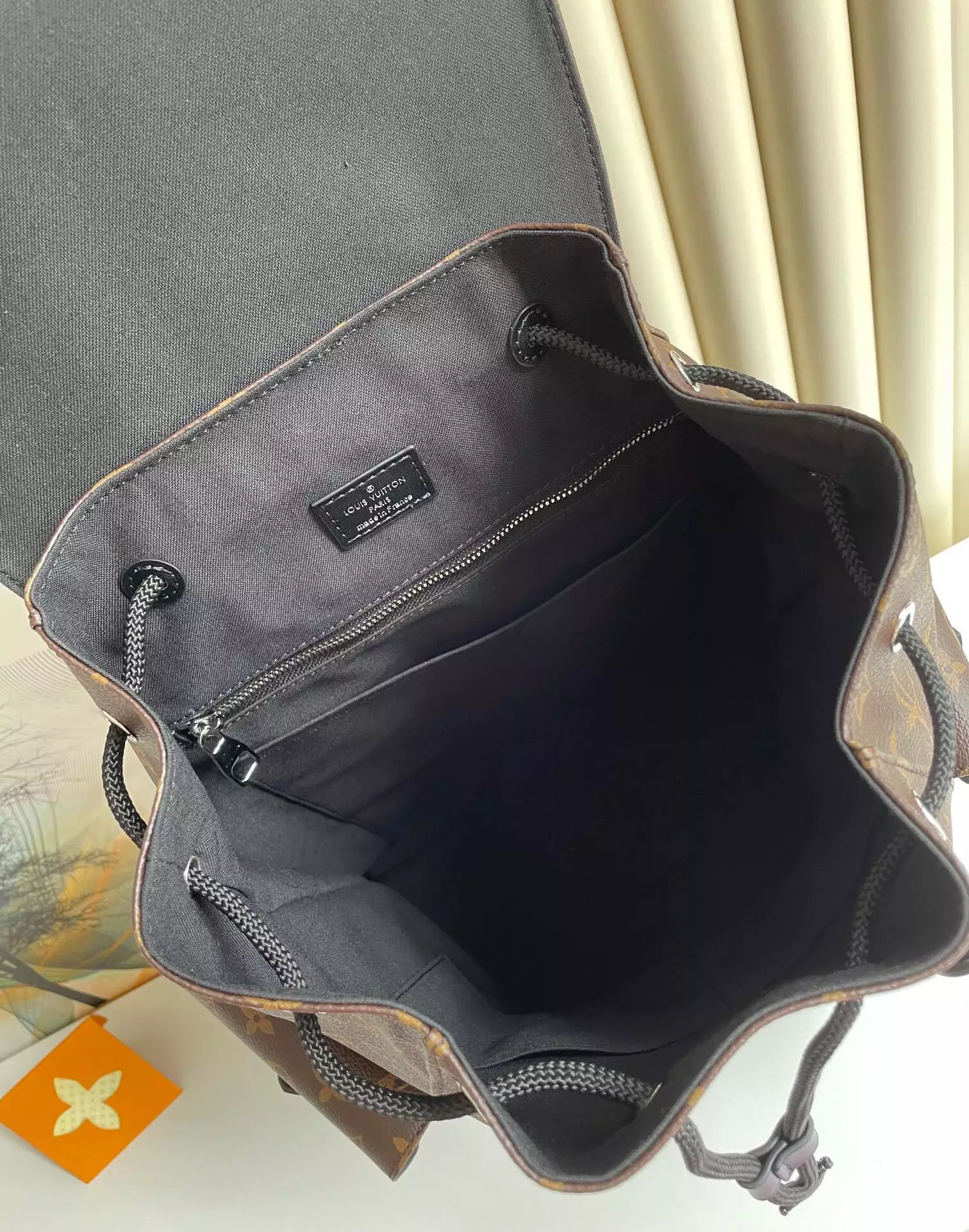 Christopher MM Monogram Macassar Canvas