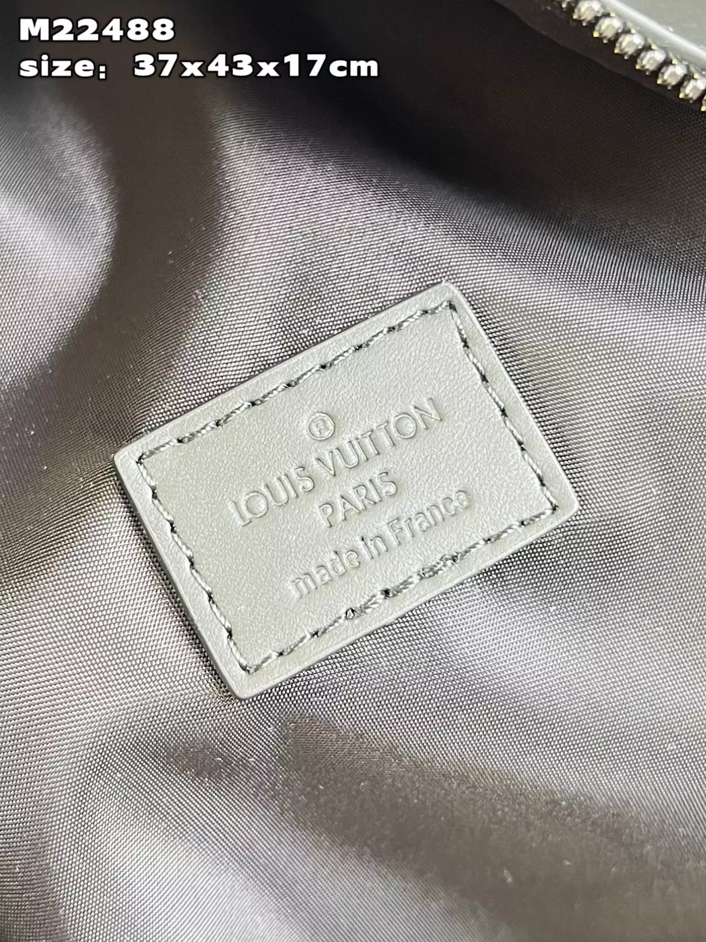 Comet Backpack Black Borealis Calf Leather