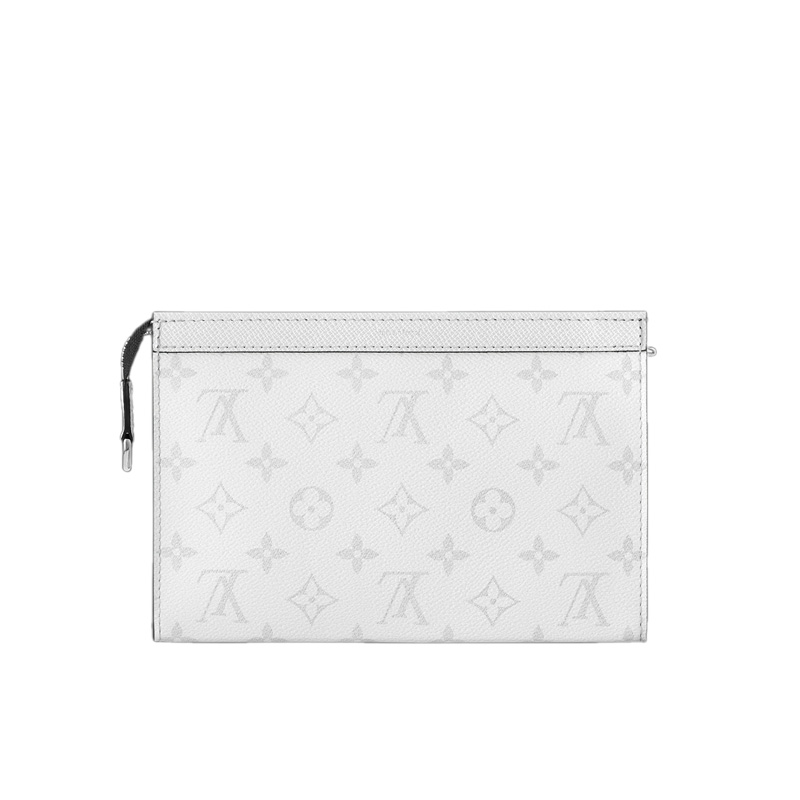 Gaston Wearable Wallet Optic White Taigarama Monogram Canvas