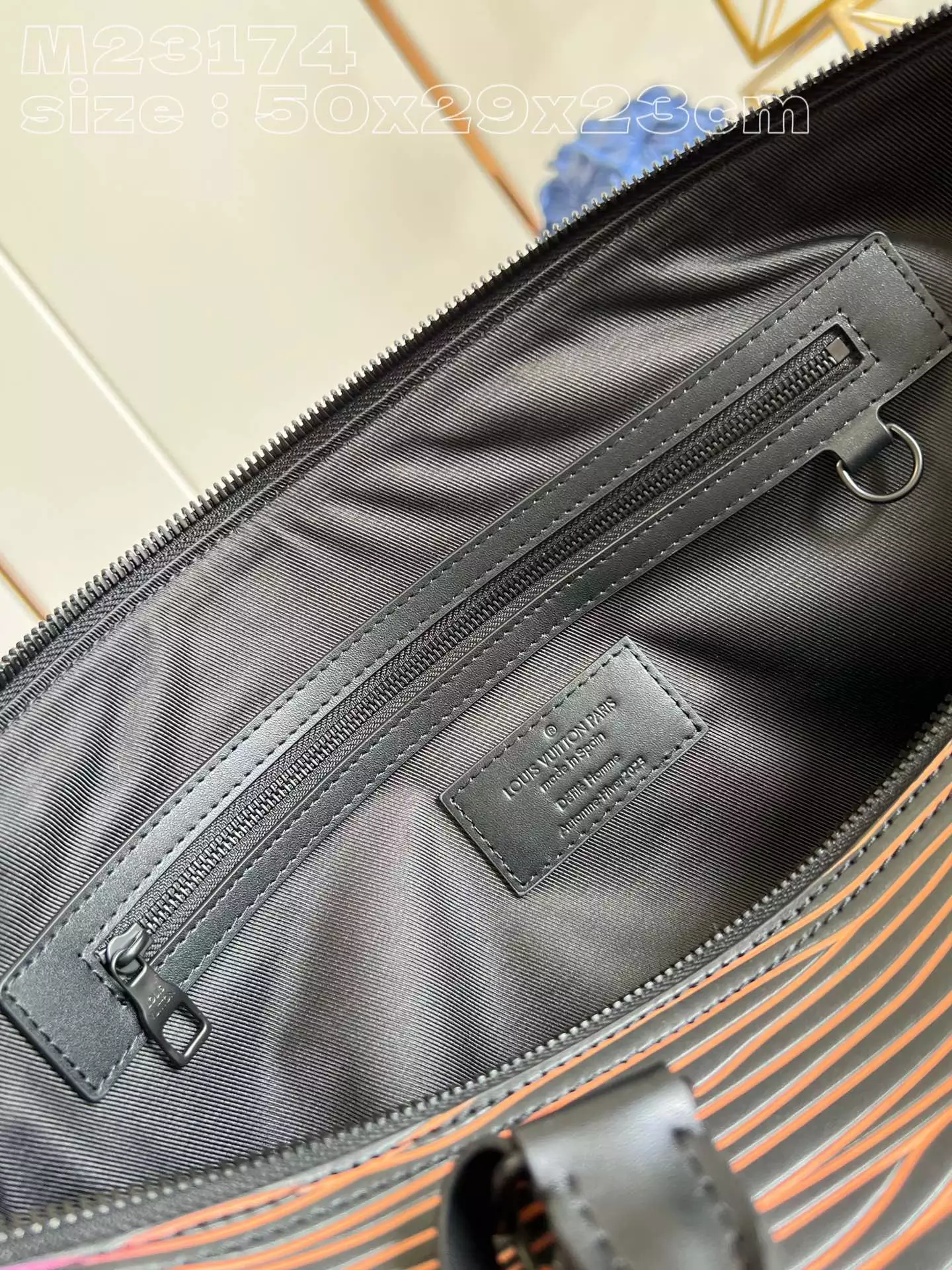 Keepall Bandoulière 50 Gradient Electric Sun