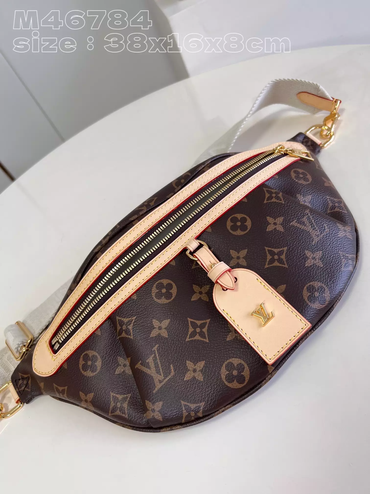 LV High Rise Bumbag Monogram Canvas