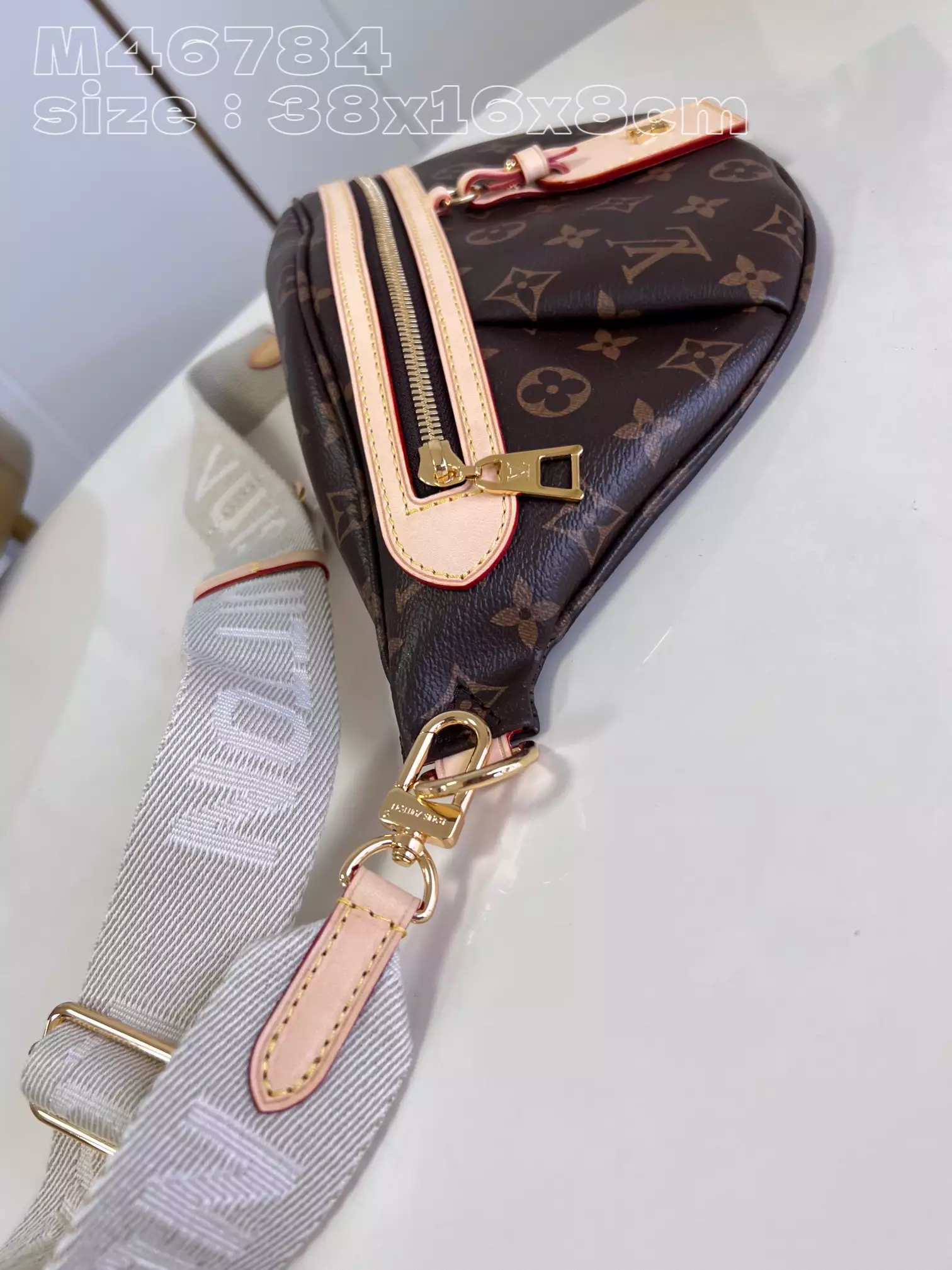 LV High Rise Bumbag Monogram Canvas