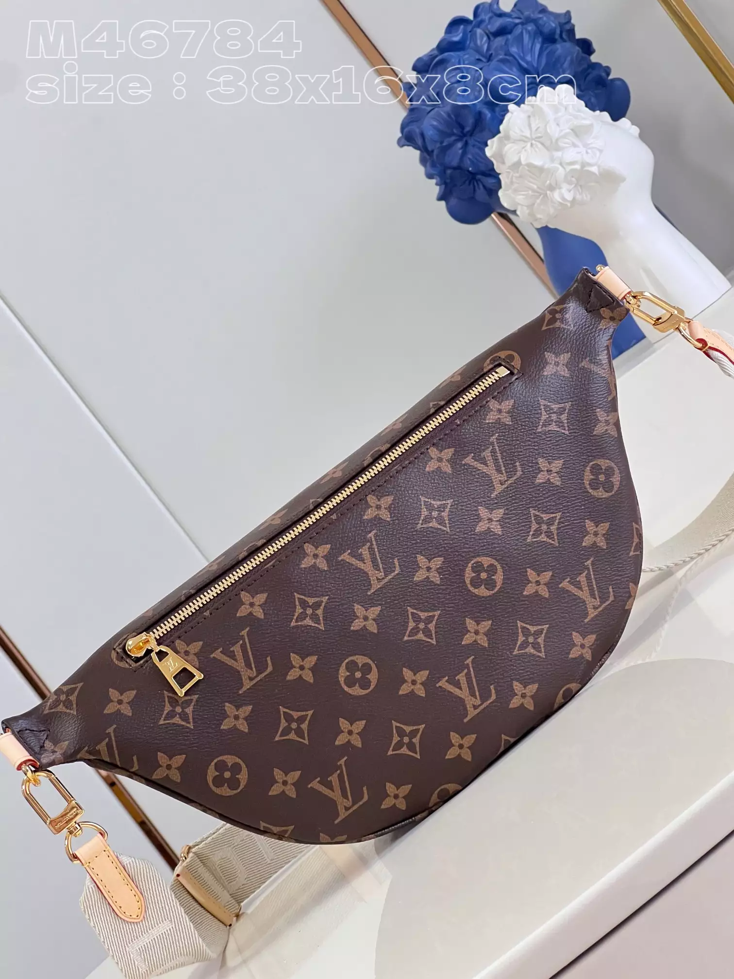 LV High Rise Bumbag Monogram Canvas
