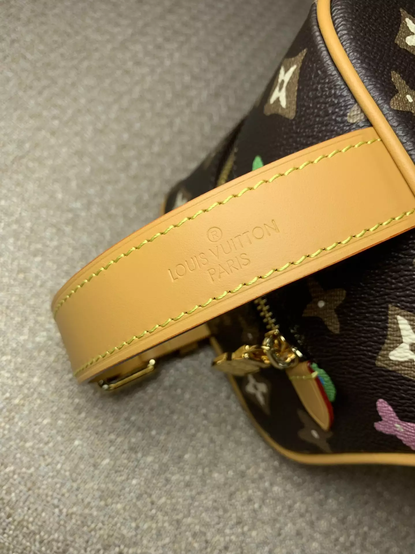 Locker Dopp Kit Chocolate Monogram Craggy Canvas