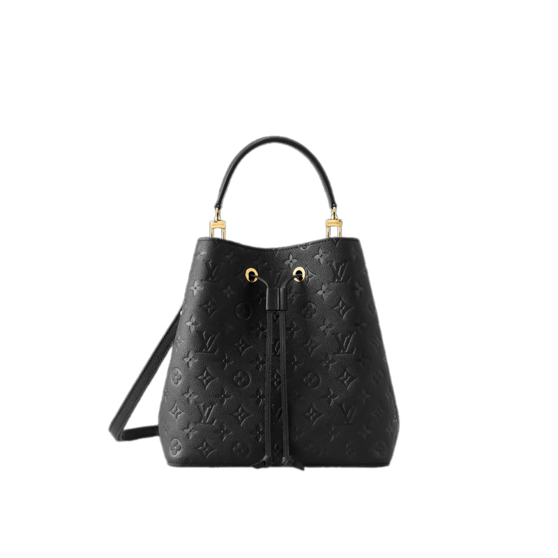 NéoNoé MM Monogram Empreinte Black Leather