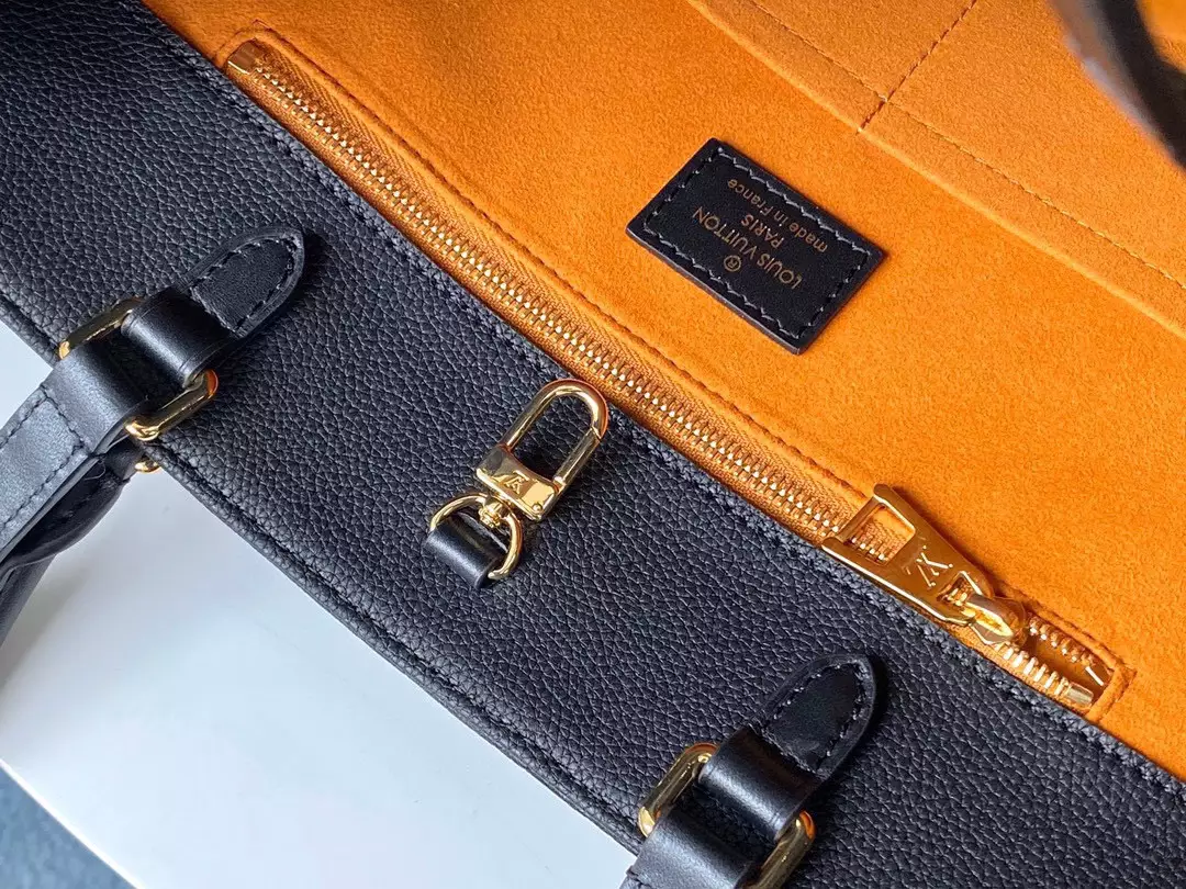 OnTheGo MM Monogram Empreinte Black Leather