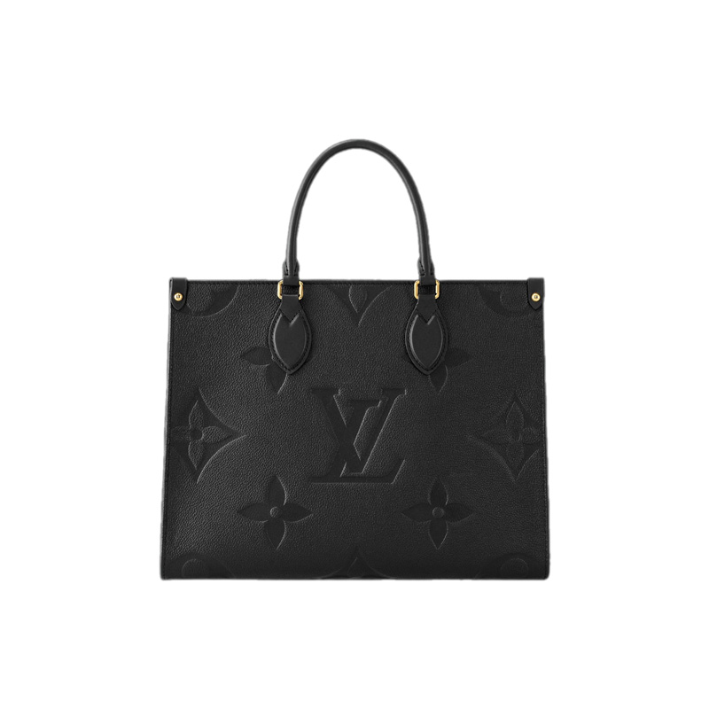 OnTheGo MM Monogram Empreinte Black Leather