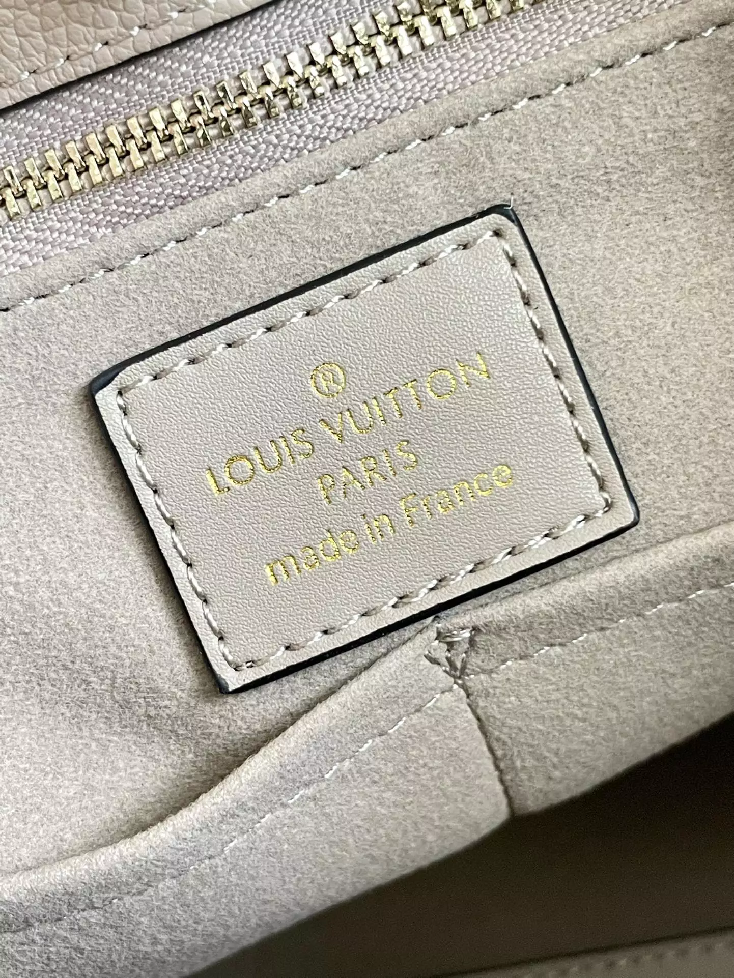 OnTheGo MM Monogram Empreinte Dune Leather