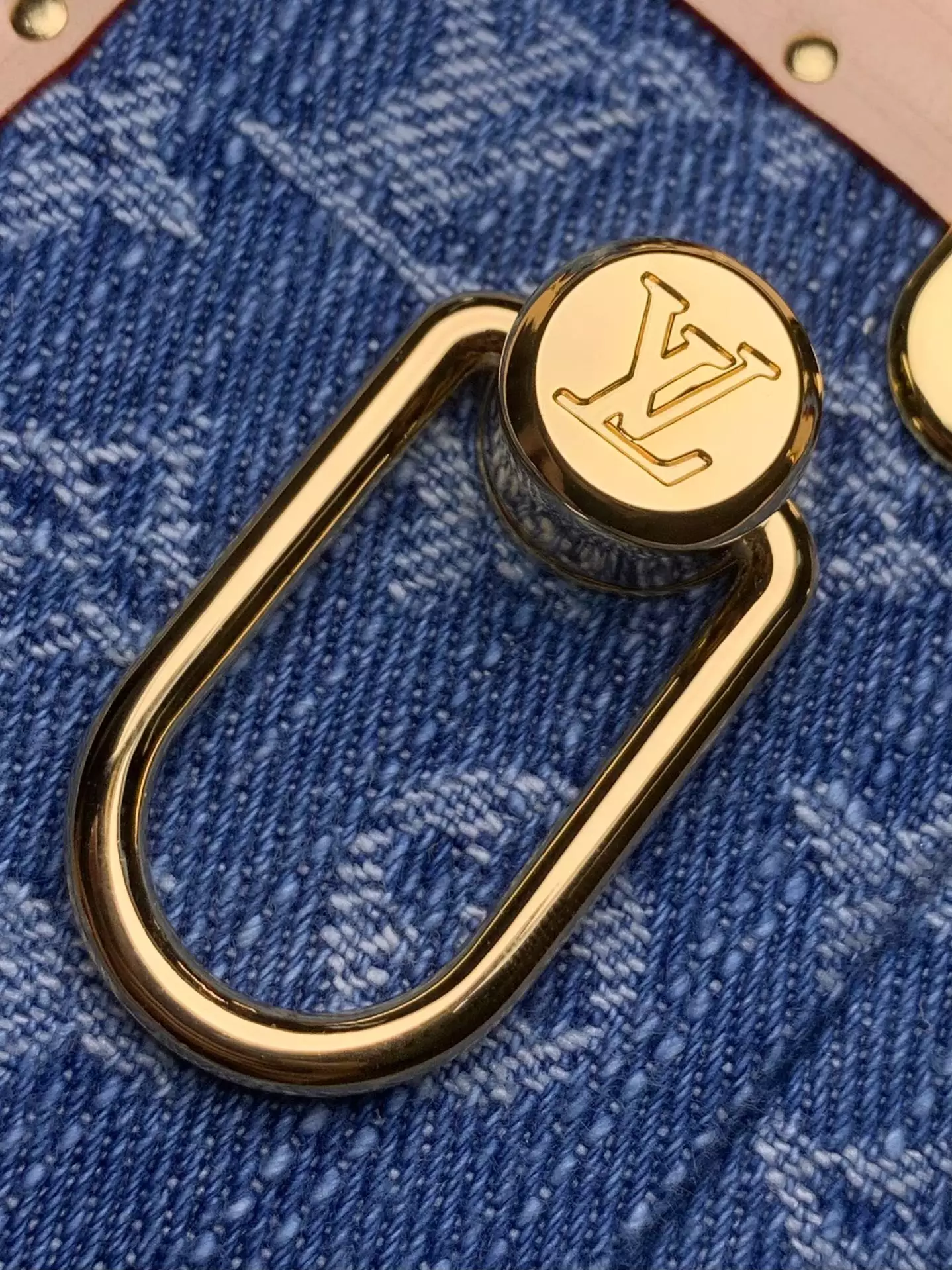 Petite Valise Monogram Denim Blue Canvas