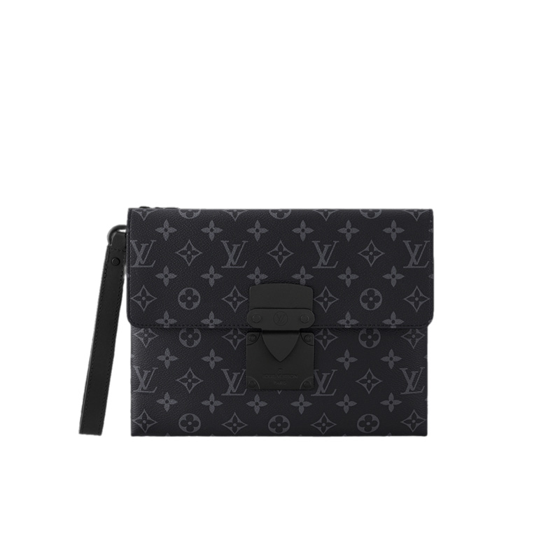 Pochette S-Lock Monogram Eclipse Canvas