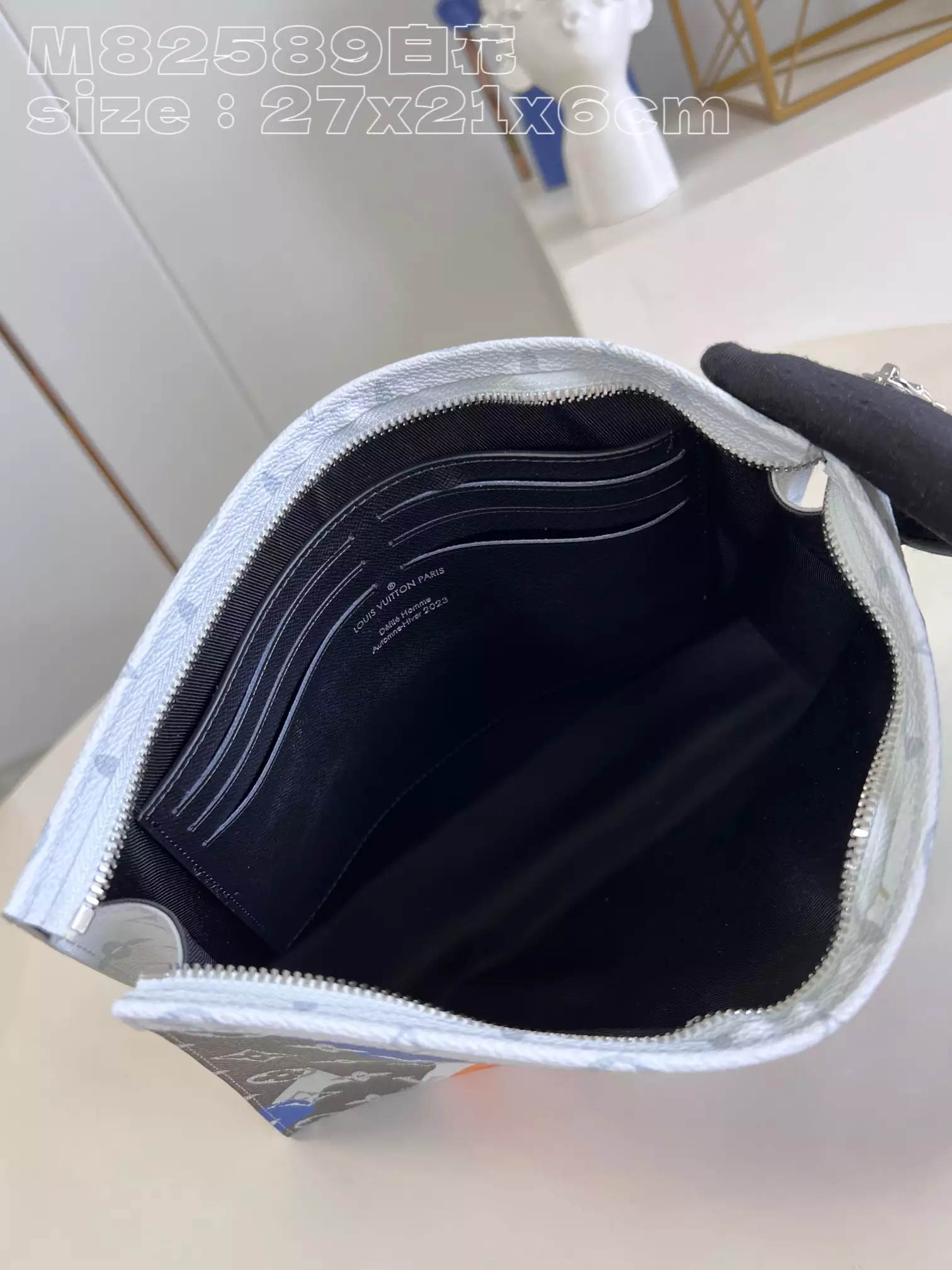 Pochette Voyage Multicolor Monogram Canvas and Cowhide Leather