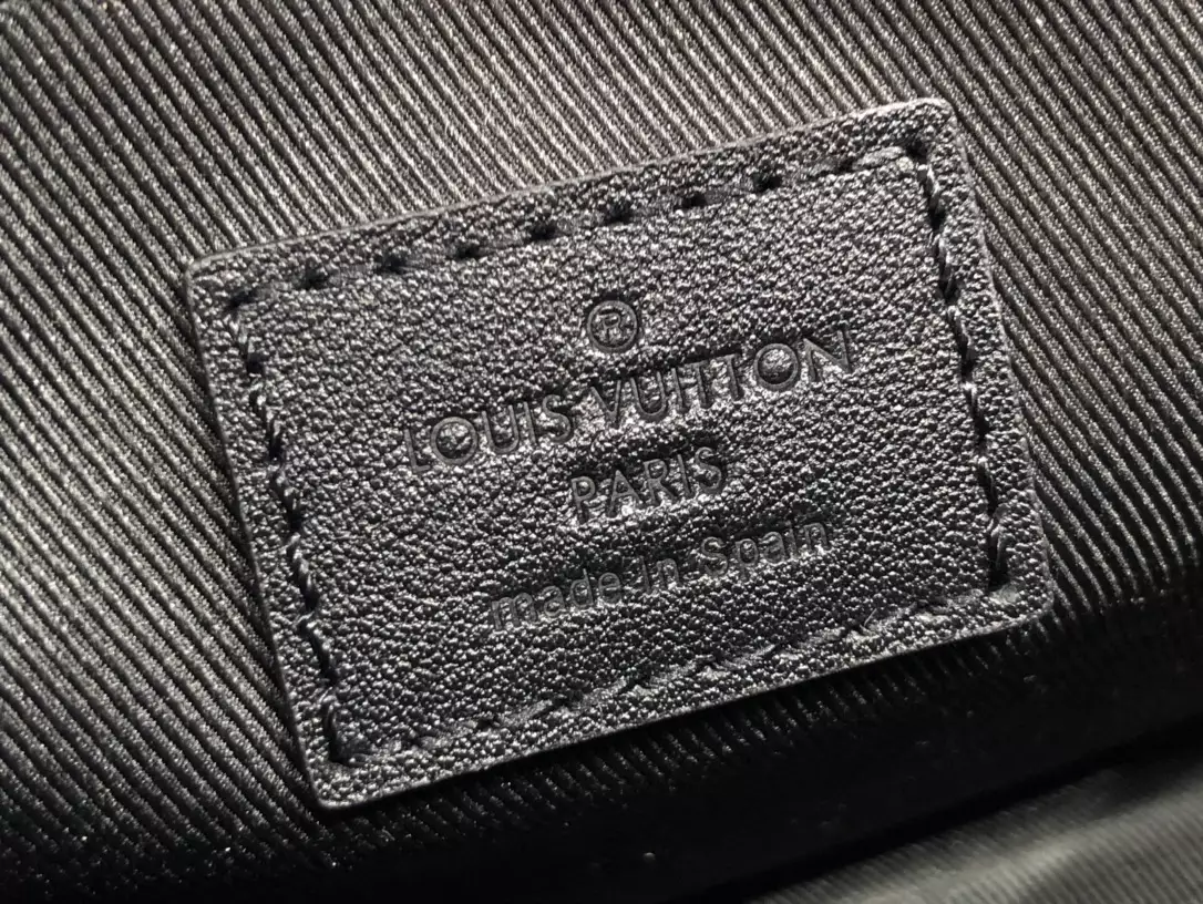 S Lock Sling Bag Monogram Black Taurillon Leather