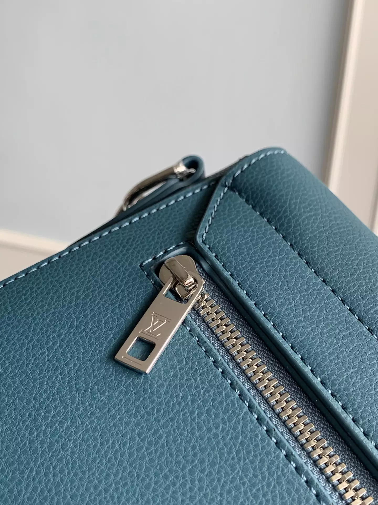 Takeoff Sling LV Aerogram Atlantic Blue Cowhide Leather