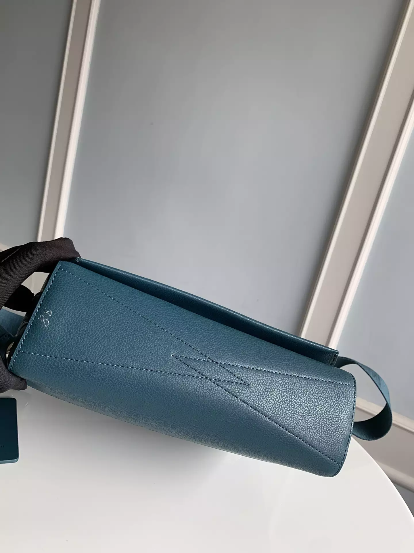 Takeoff Sling LV Aerogram Atlantic Blue Cowhide Leather