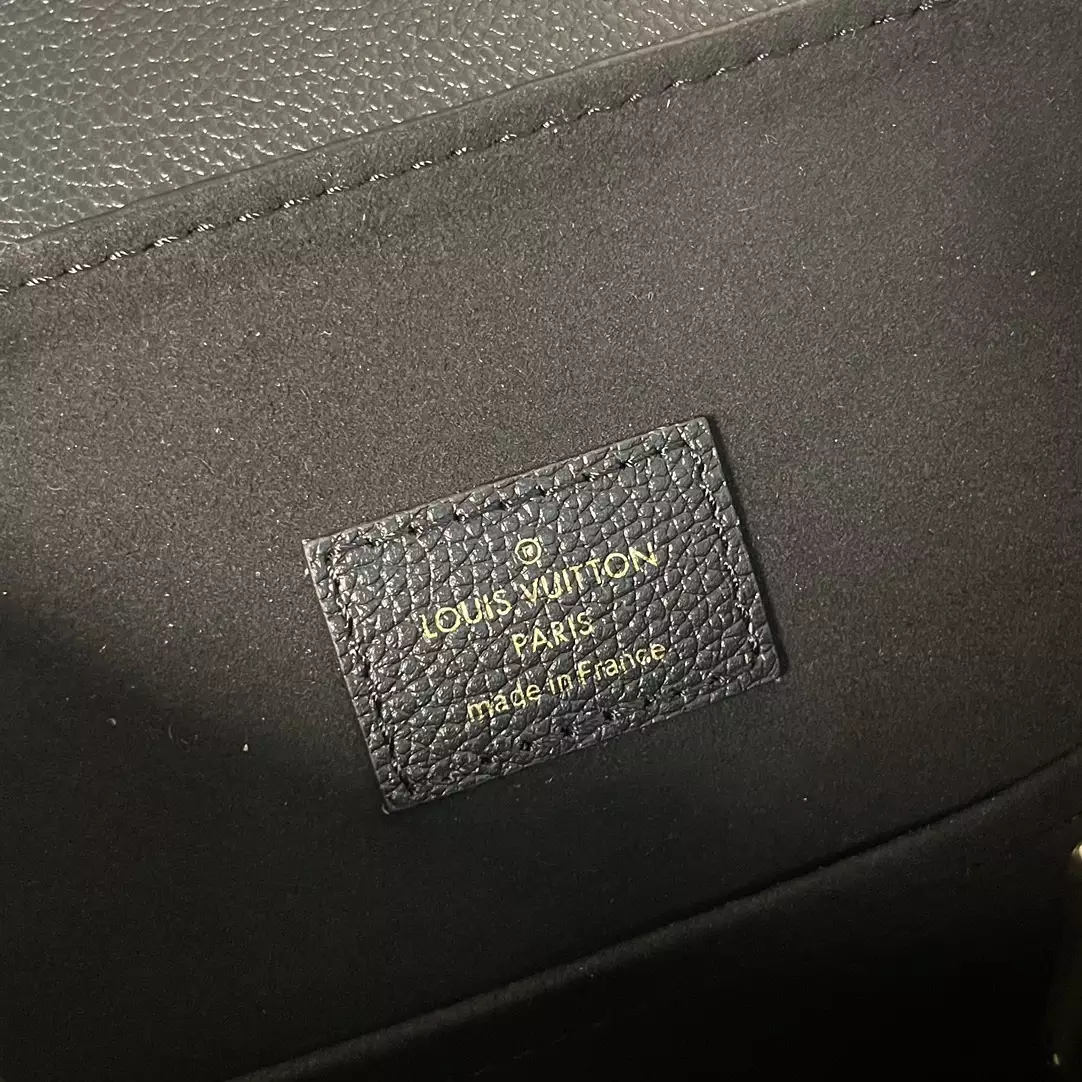 Backup Backpack Black Monogram Empreinte Leather