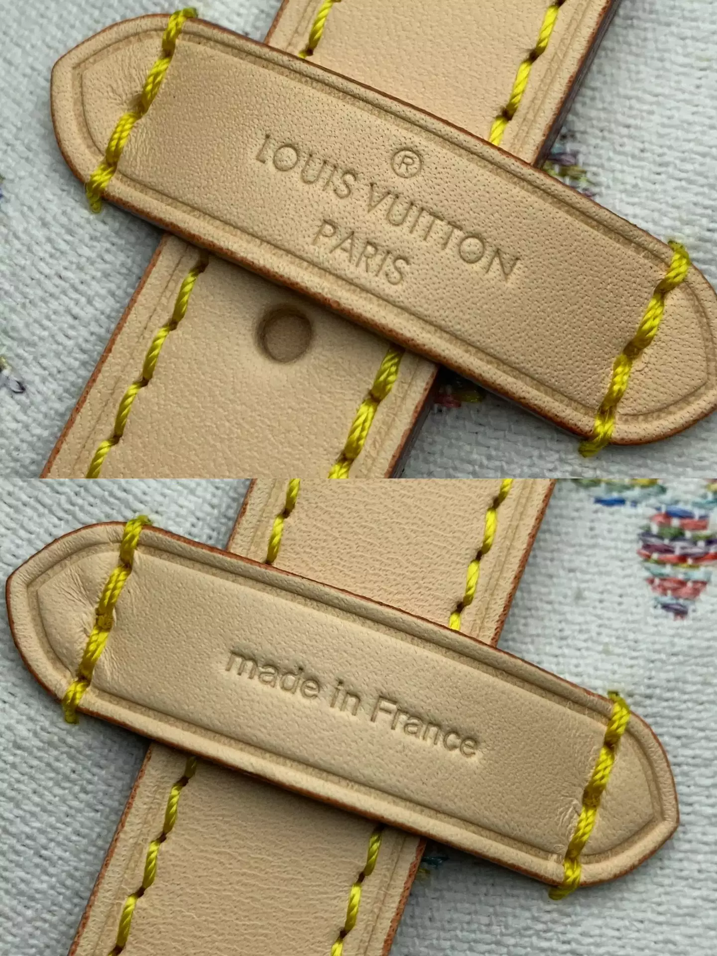 CarryAll PM Multicolor Beige Monogram Jacquard Fabric