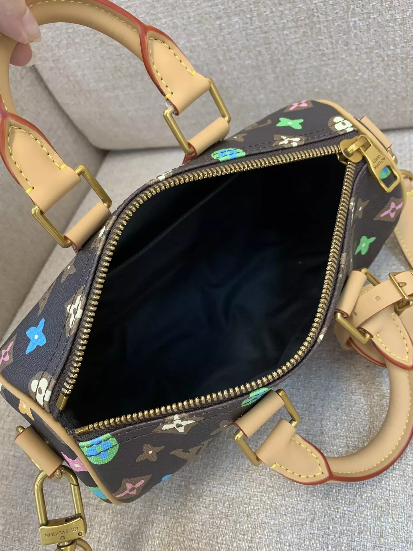 Keepall Bandoulière 25 Chocolate Monogram Craggy Canvas