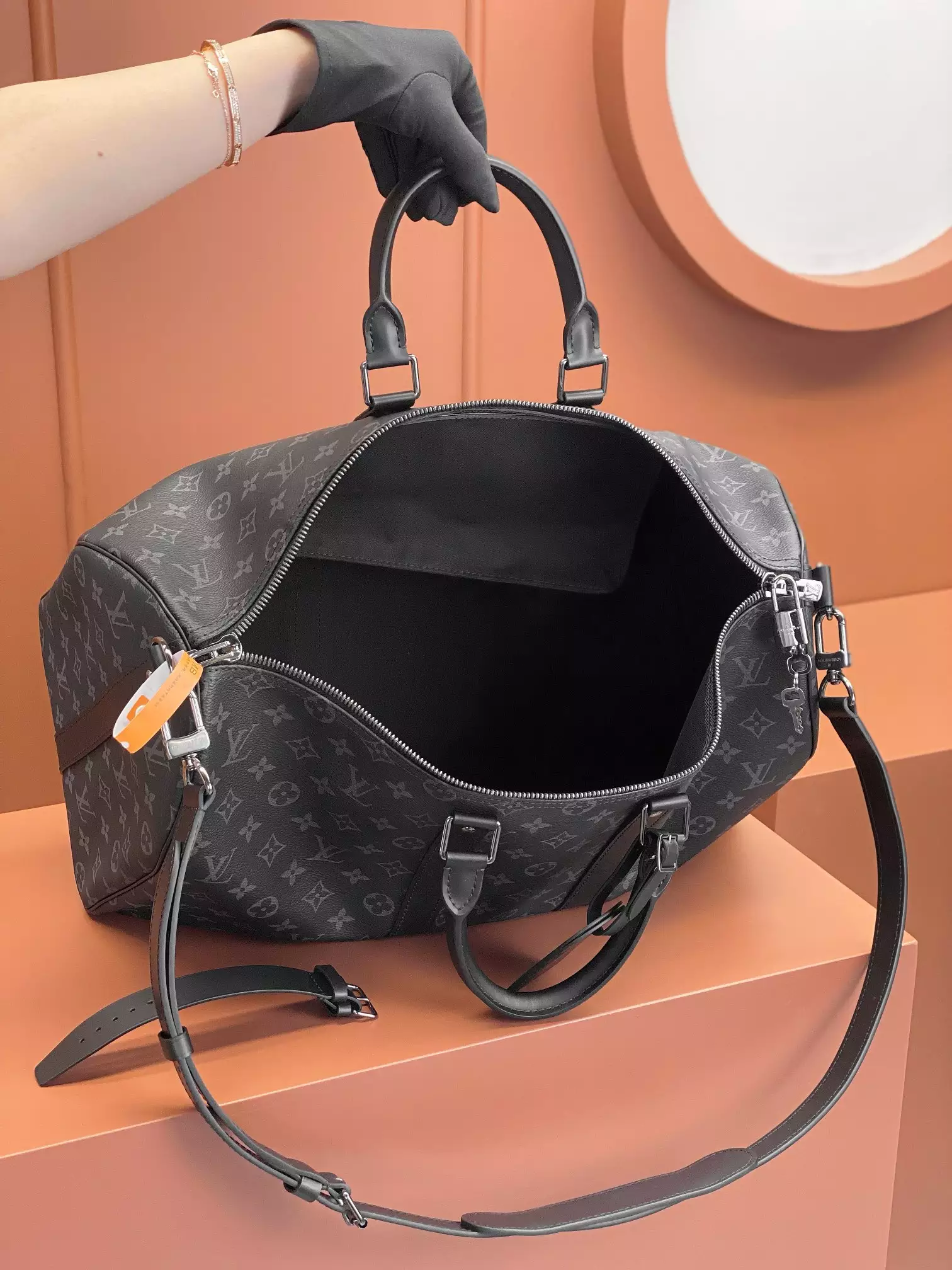 Keepall Bandoulière 45 Monogram Eclipse Canvas