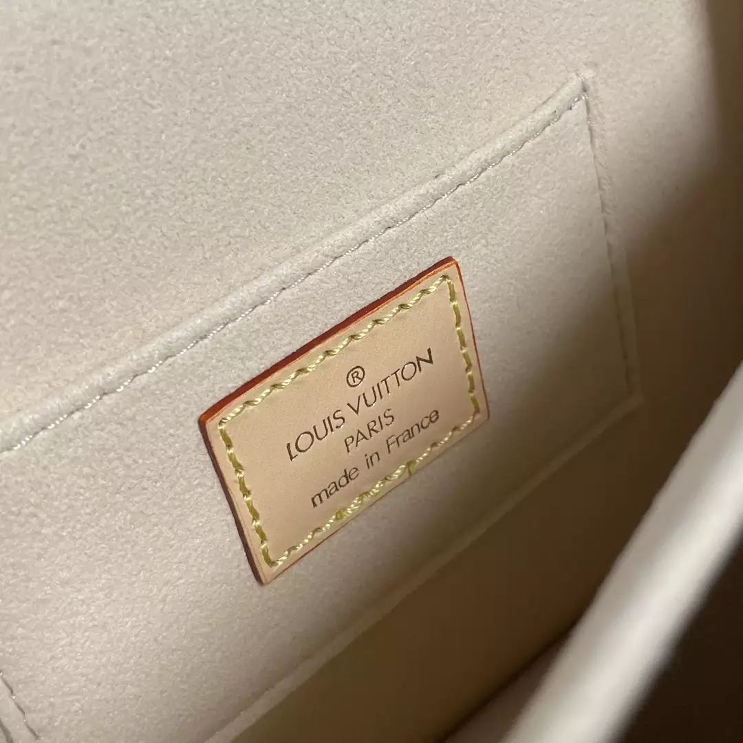 Mini Dauphine Multicolor Beige Monogram Jacquard Fabric