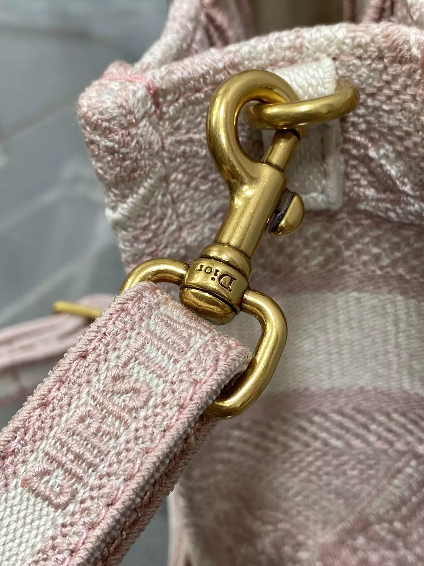 Mini Dior Book Tote Pink Toile de Jouy Reverse Embroidery