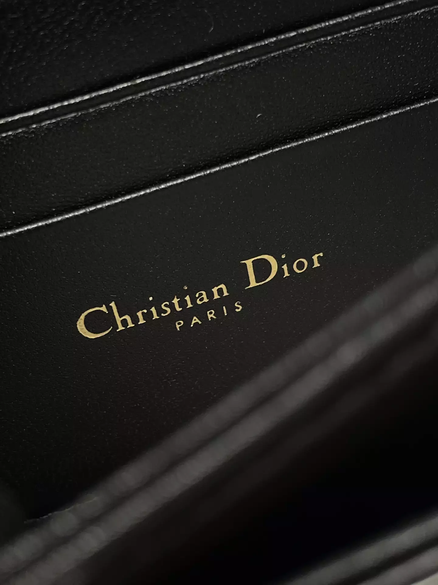 My Dior Mini Bag Black Cannage Lambskin