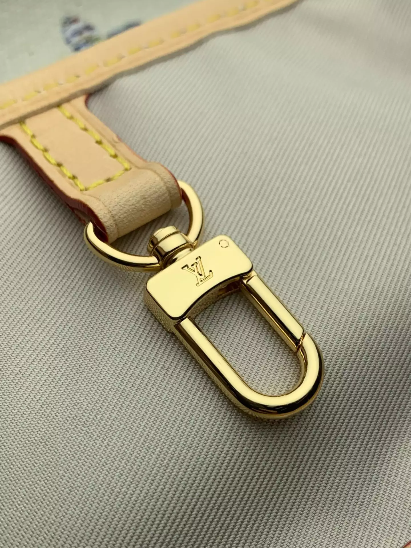 Neverfull MM Multicolor Beige Monogram Jacquard Fabric Tote Bag