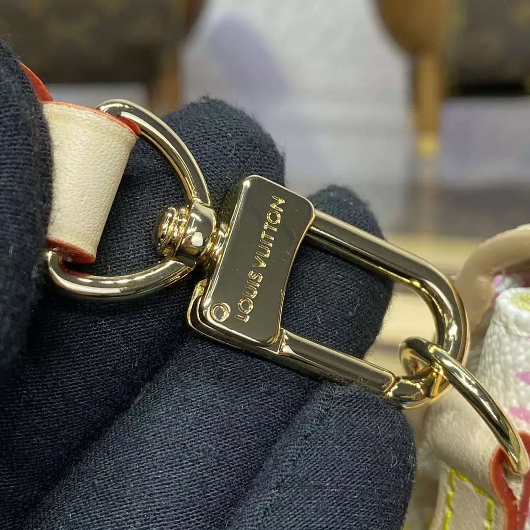 Pochette Métis East West Peach Damier Giant Canvas