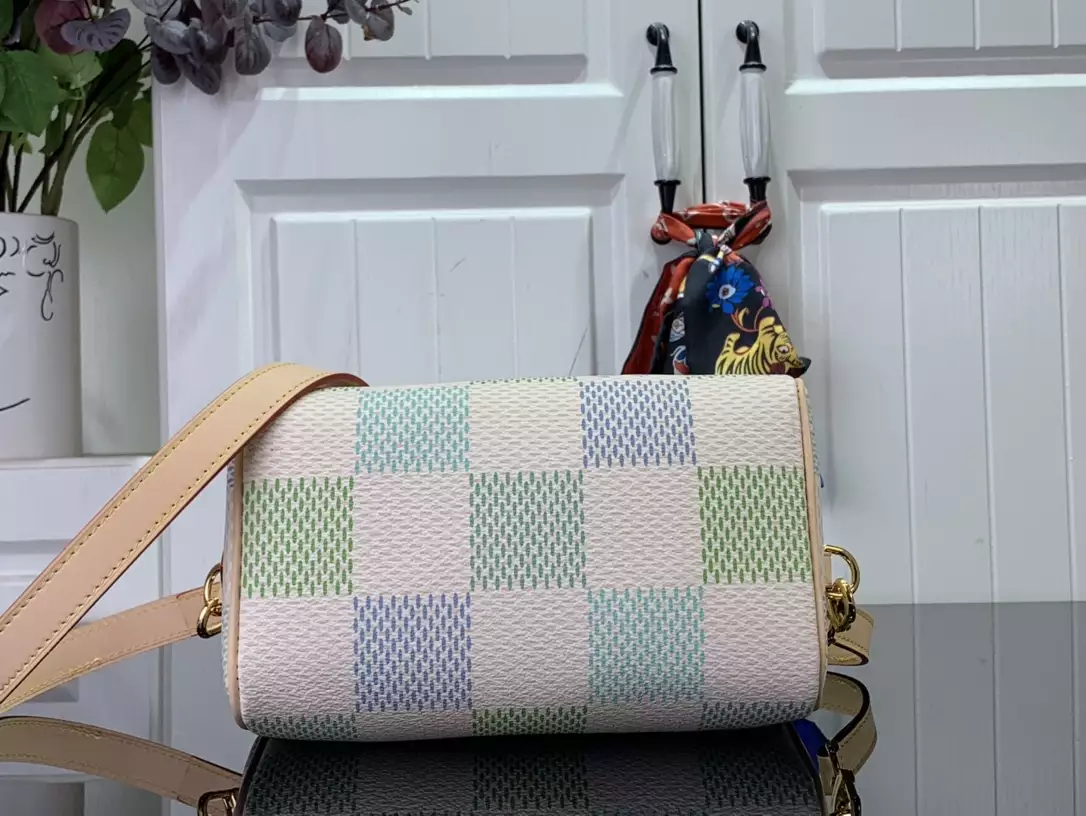 Speedy Bandoulière 20 Pistachio Damier Giant Canvas