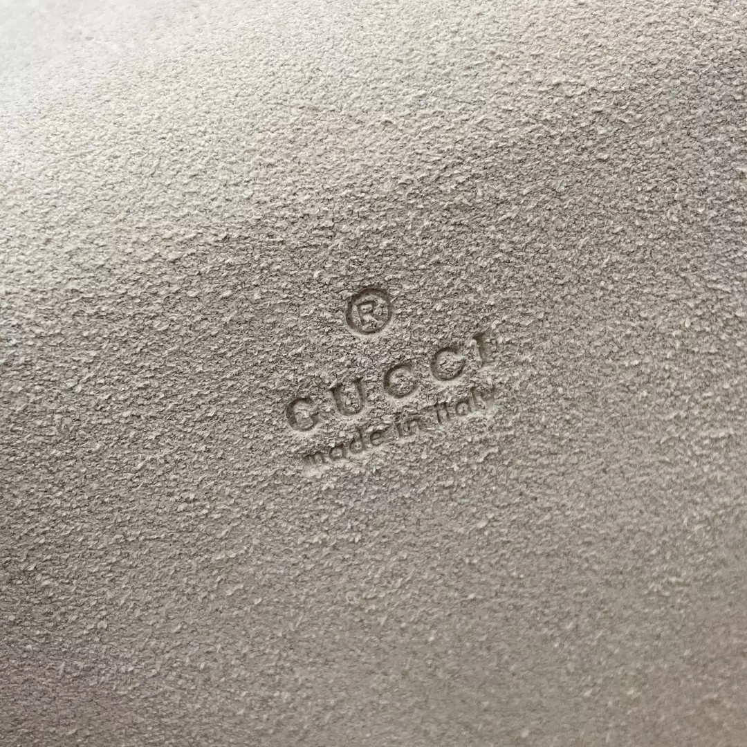 Dionysus Small Shoulder Bag in Light Grey Patent Leather