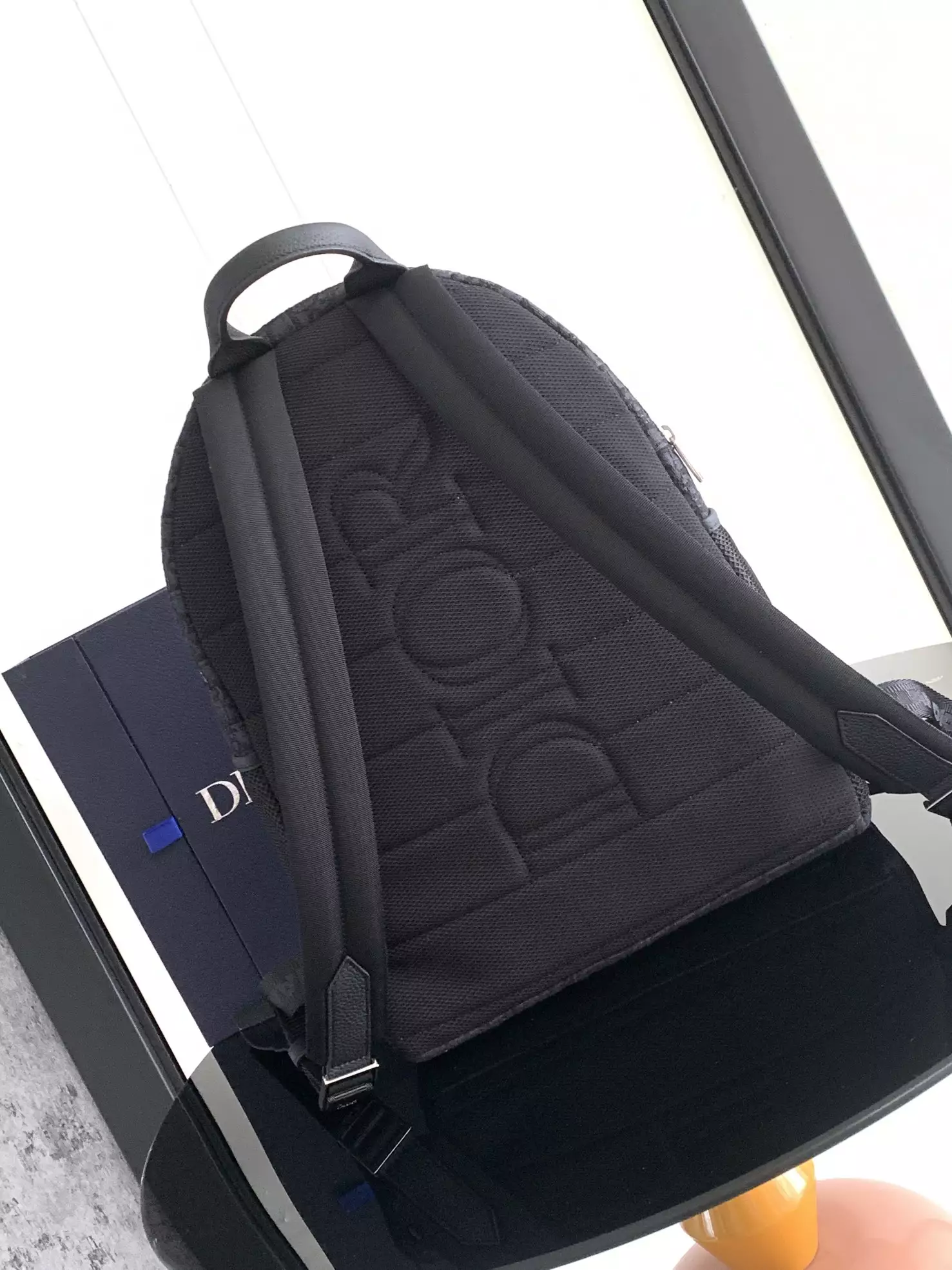 Dior 8 Backpack Black Dior Oblique Jacquard