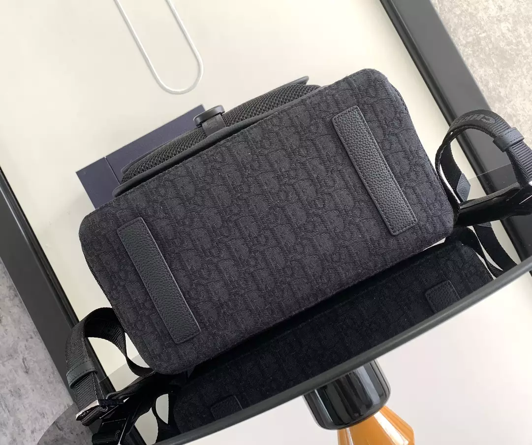 Dior 8 Backpack Black Dior Oblique Jacquard