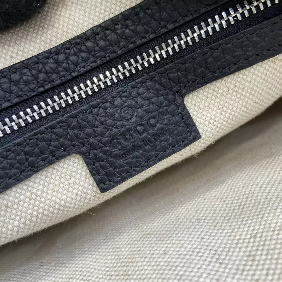 Jumbo GG Small Crossbody Bag in Black GG Canvas