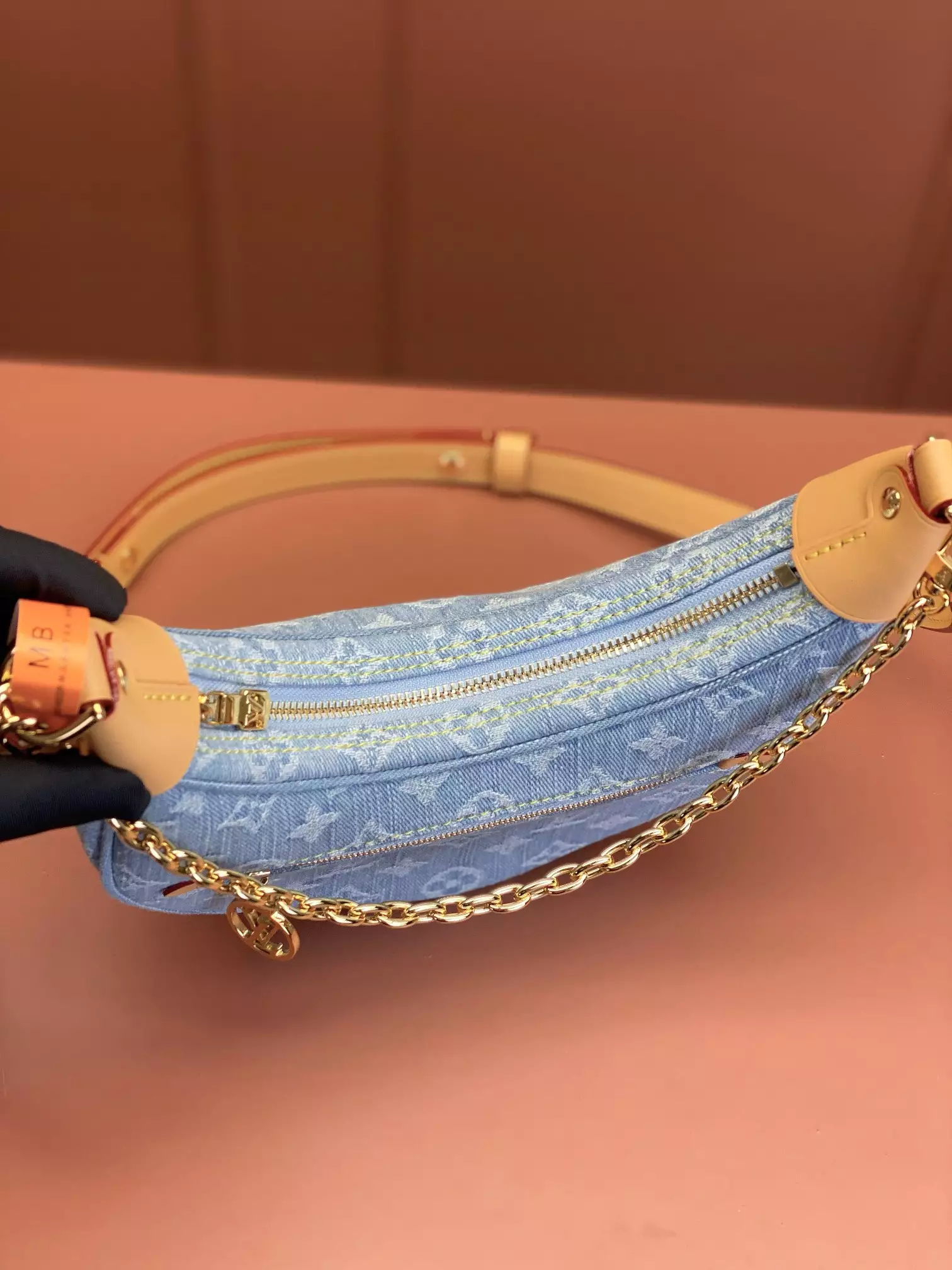 Louis Vuitton Loop Sky Denim Monogram Denim