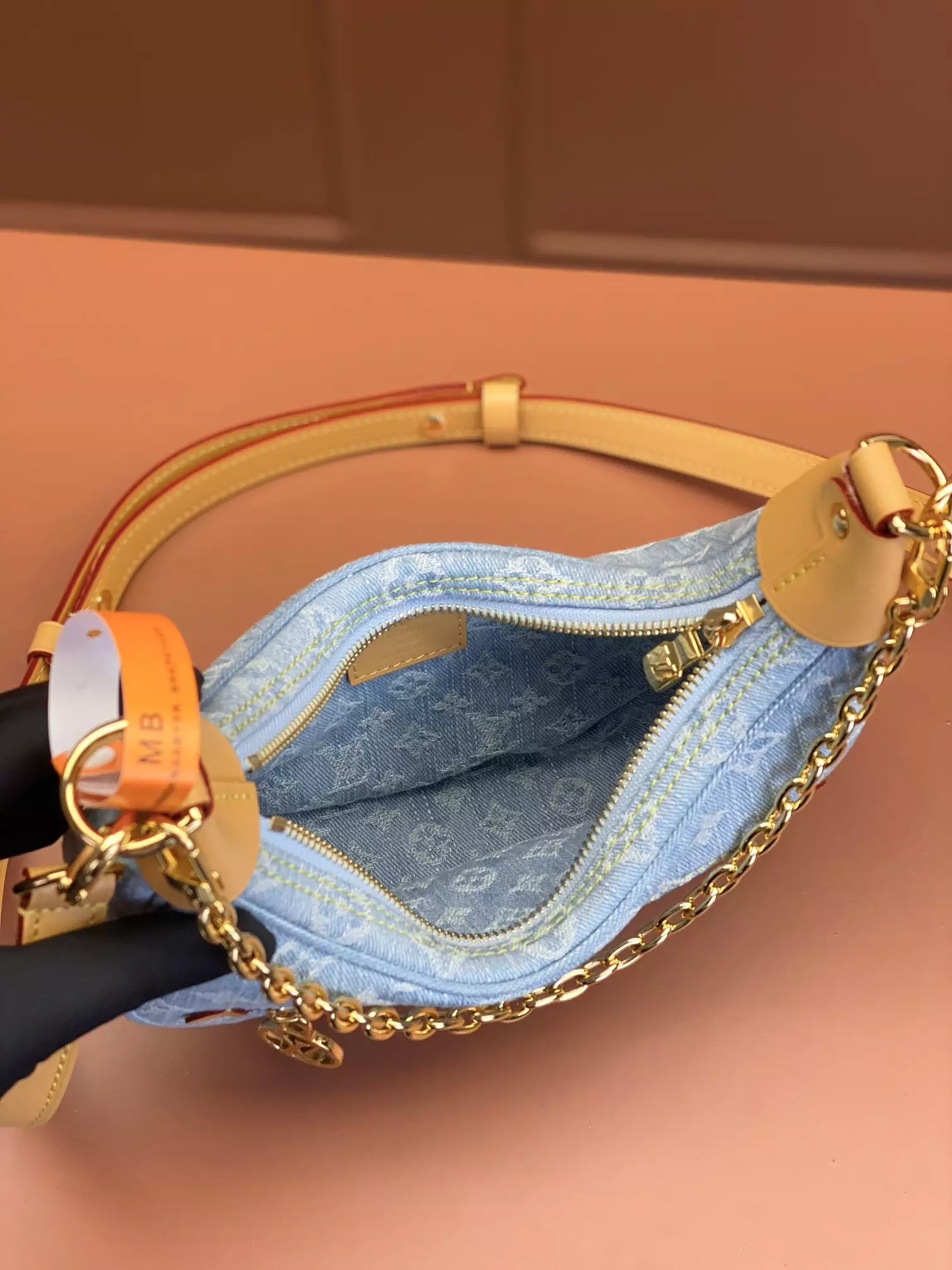 Louis Vuitton Loop Sky Denim Monogram Denim