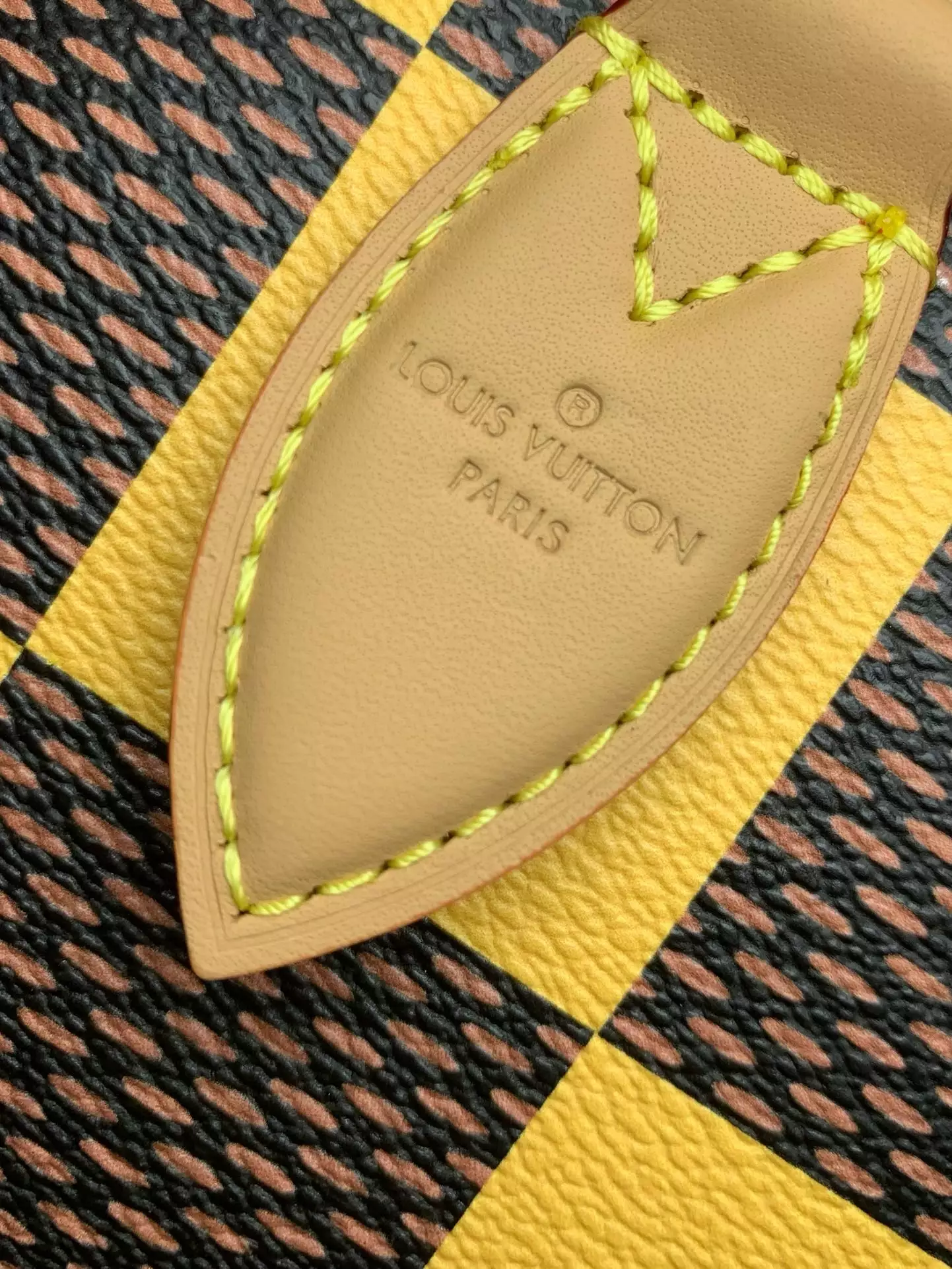 Speedy Bandoulière 25 Yellow Damier Pop Canvas