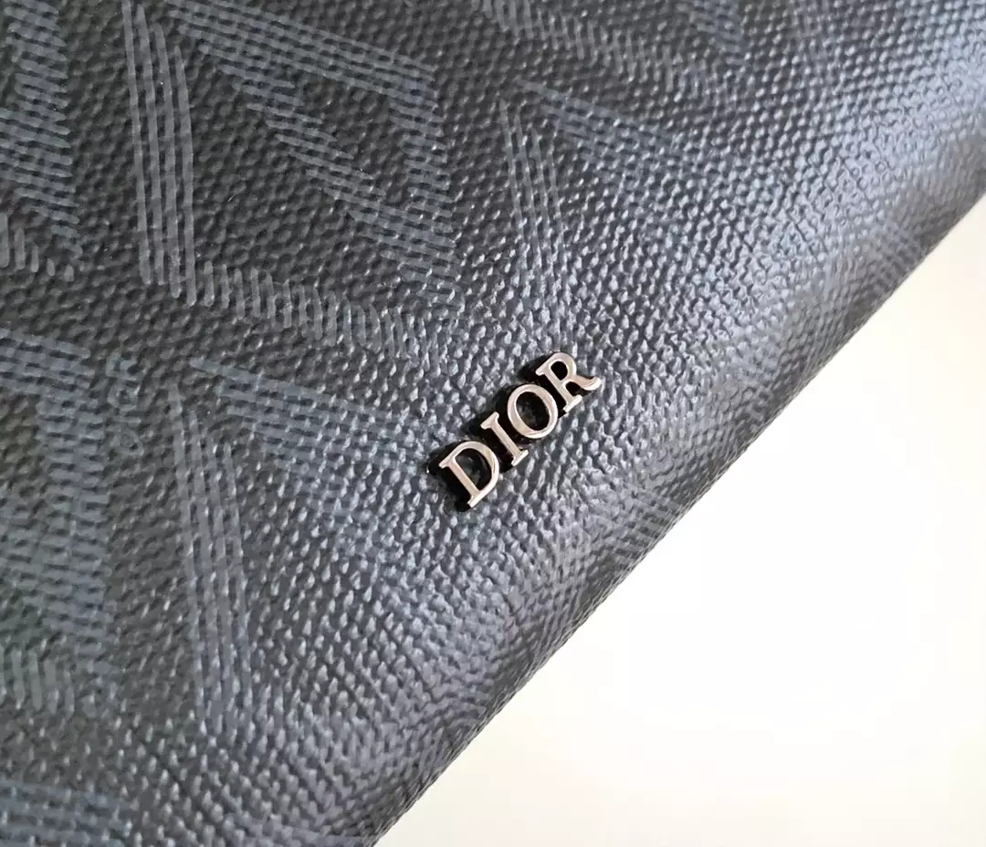 a5 triangle pouch black cd Di*m*nd canvas