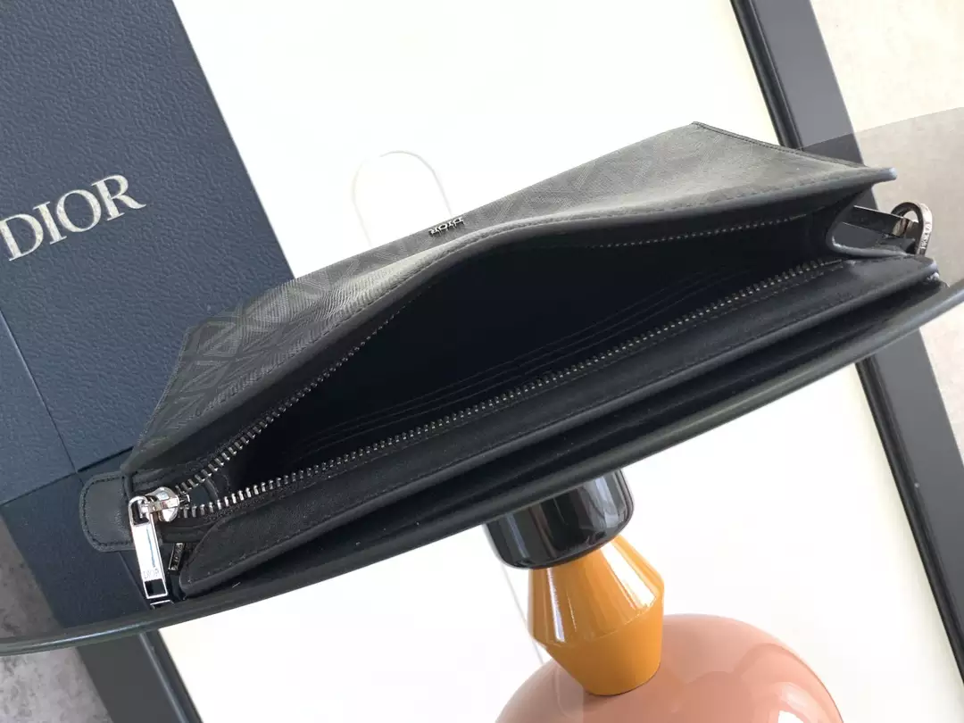 a5 triangle pouch black cd Di*m*nd canvas