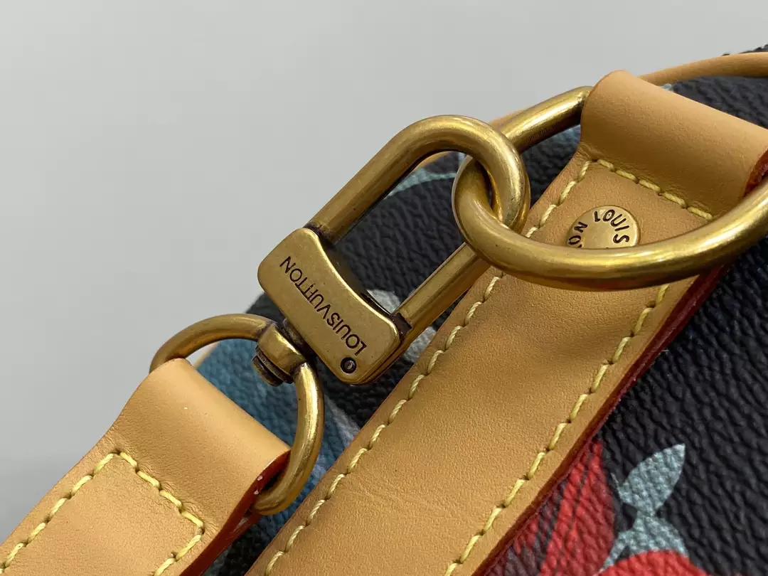 Keepall Bandoulière 25 Navy Blue Monogram Surfin’ Canvas