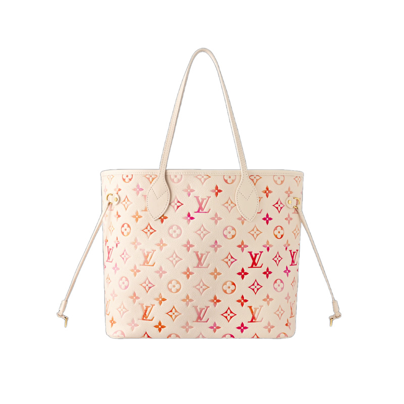 Neverfull MM Sunrise Aquarelle Monogram Empreinte Leather