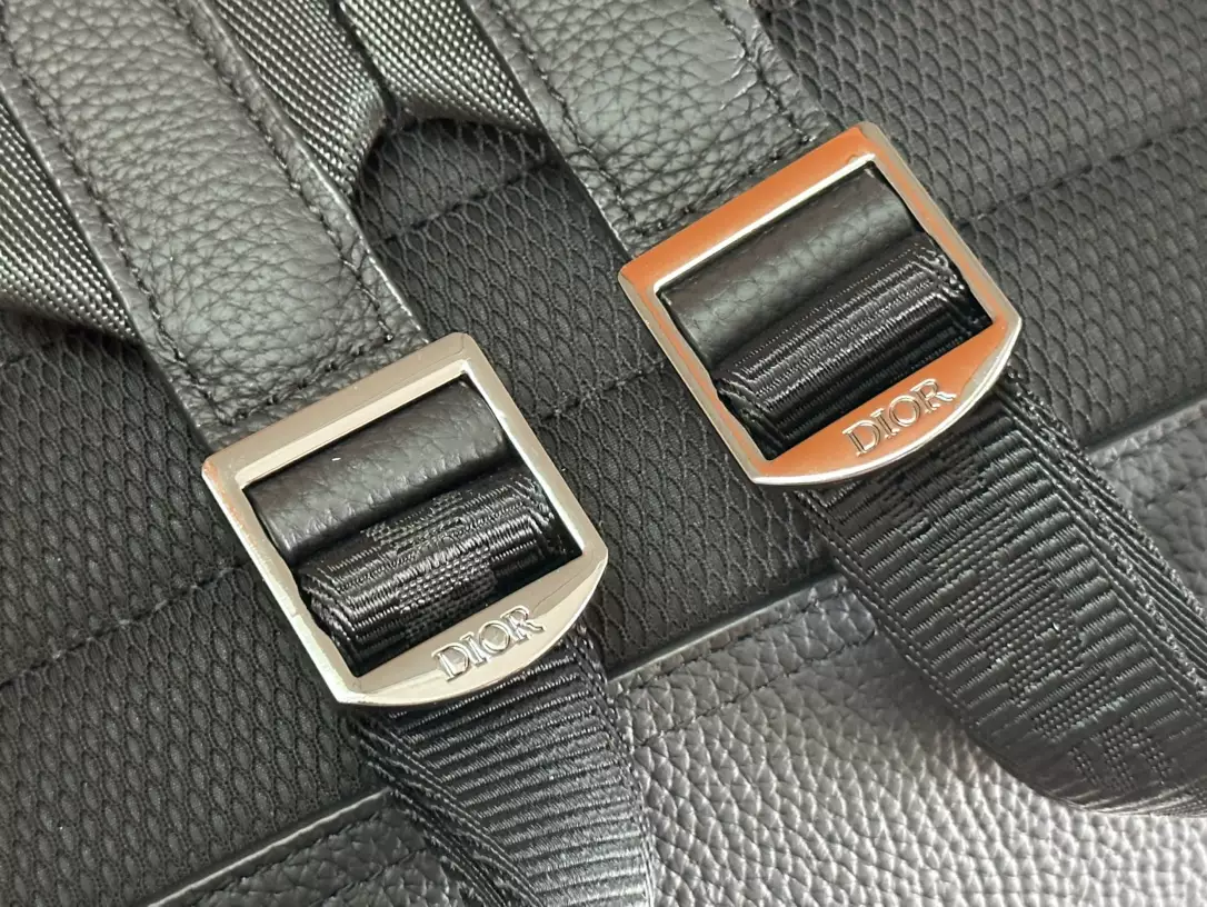 Rider 2.0 Backpack Black Dior Gravity Leather and Black Grained Calfskin